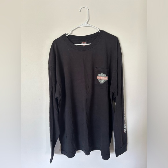 Mackie, Oshawa Harley Davidson Long Sleeve Tshirt - Picture 1 of 9